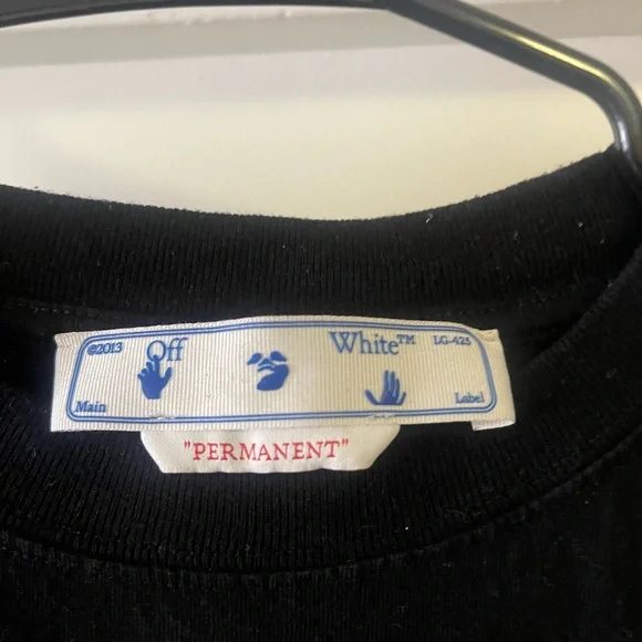Off-White Black Graphic T-Shirt